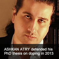 Ashkan Atry defended his PhD thesis on doping in 2013